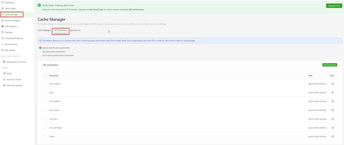 cache-manager-url-parameters