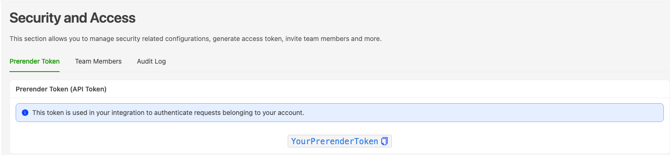 prerender-tokencode